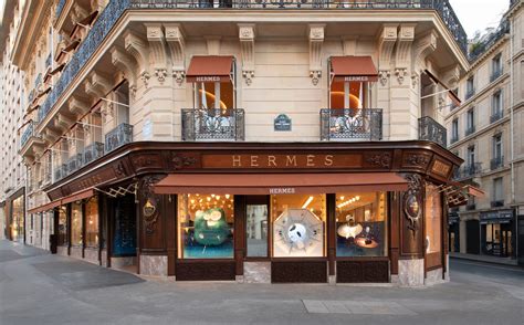 biggest hermes store in paris.